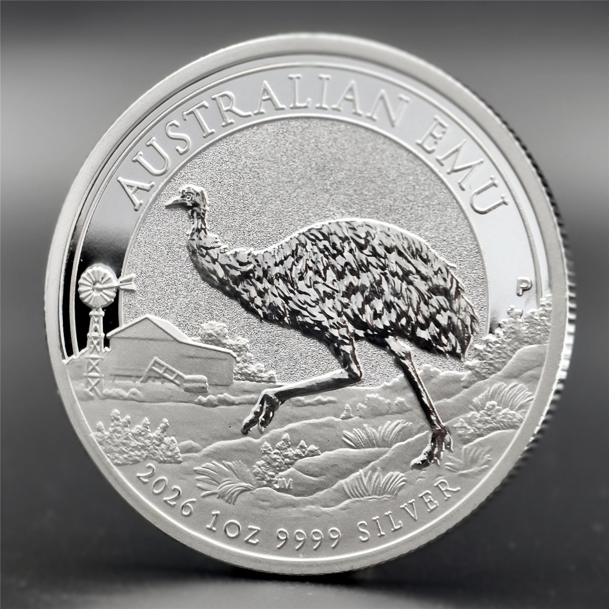 2026 Ostrich 1 oz .999 Fine Silver Coin