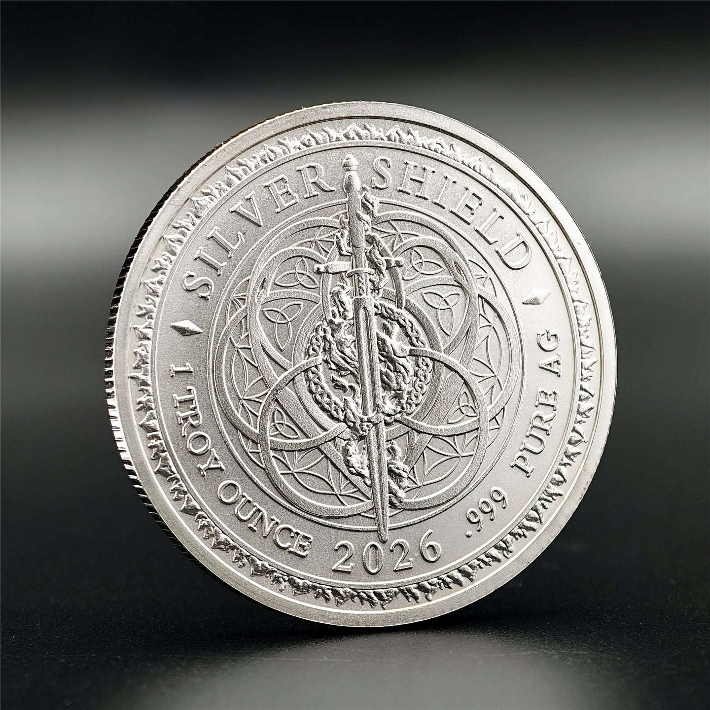 2026 1 oz Cannabis Silver Round (New)