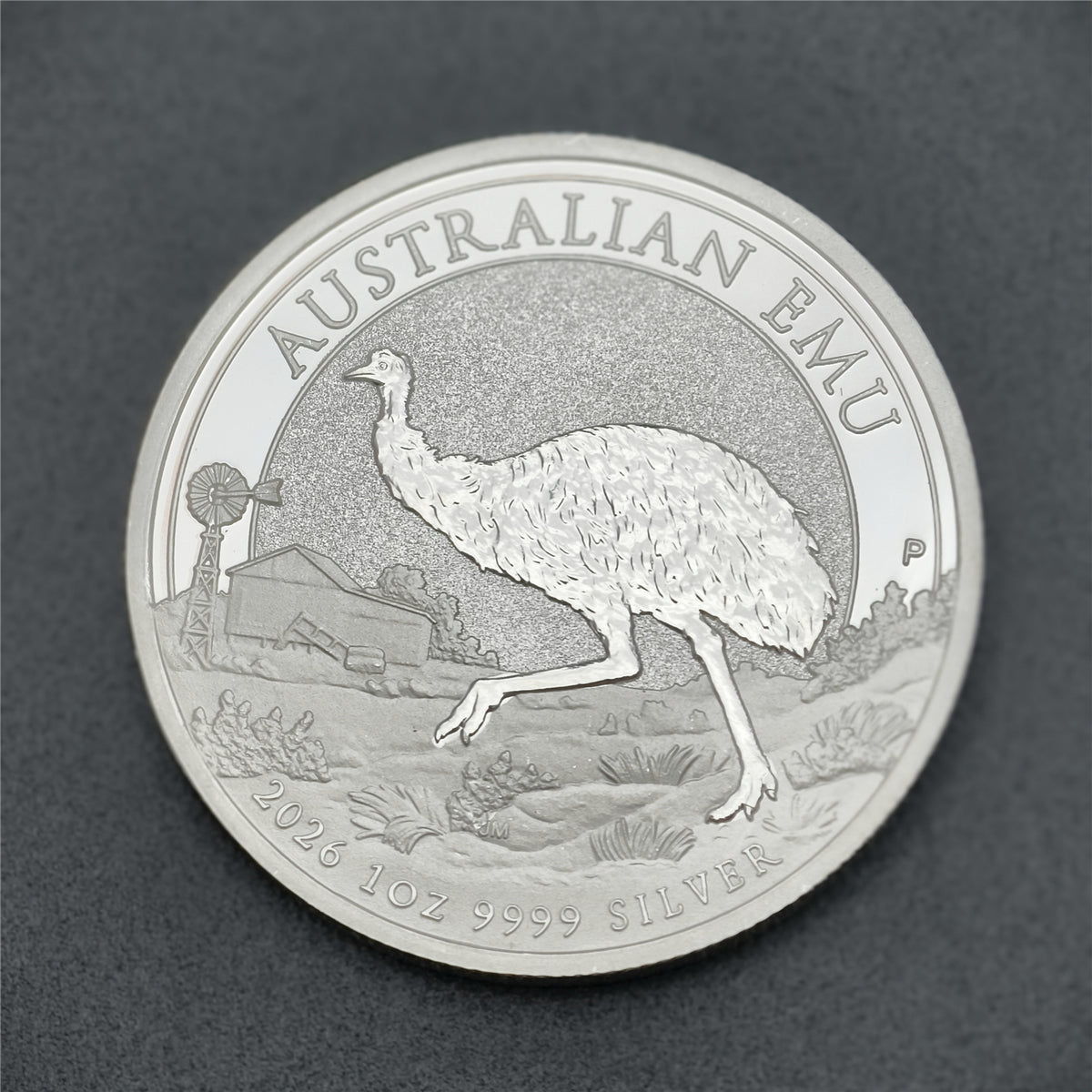 2026 Ostrich 1 oz .999 Fine Silver Coin