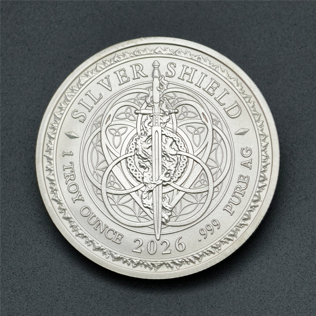 2026 1 oz Cannabis Silver Round (New)