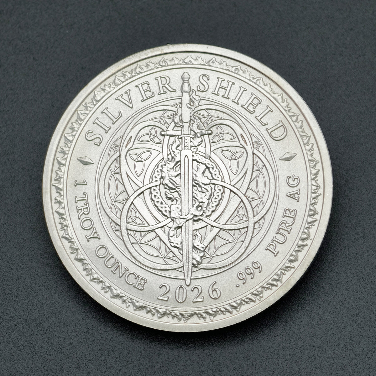 2026 1 oz Cannabis Silver Round (New)