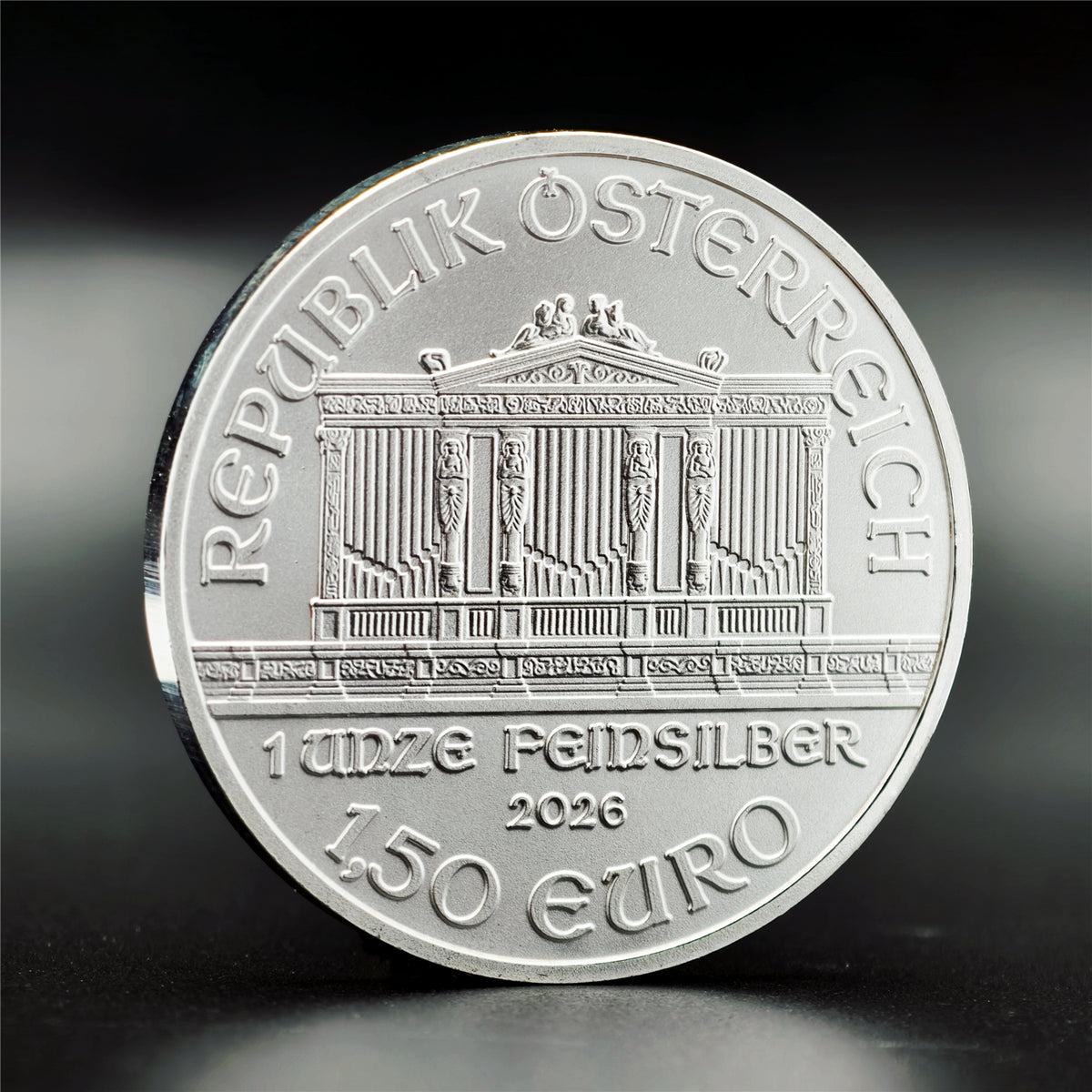 2026 Austrian Silver Philharmonic 1 oz .999 Fine Silver Coin