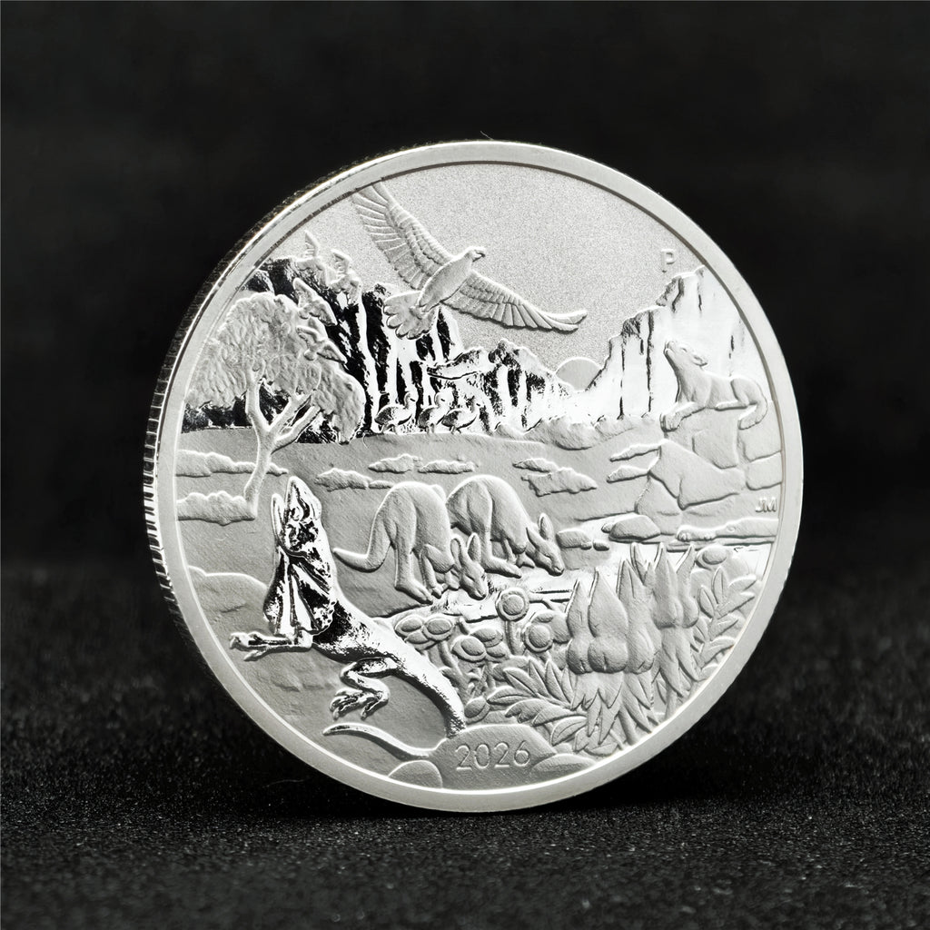 2026 Australian Wonders 1 oz .999 Fine Silver Coin