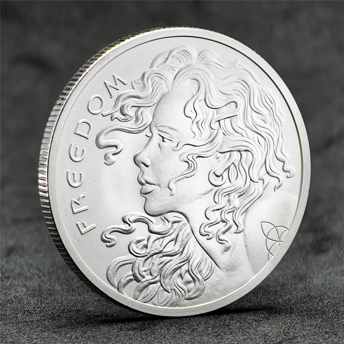 2026 1 oz Freedom Girl Silver Shield Round (New)