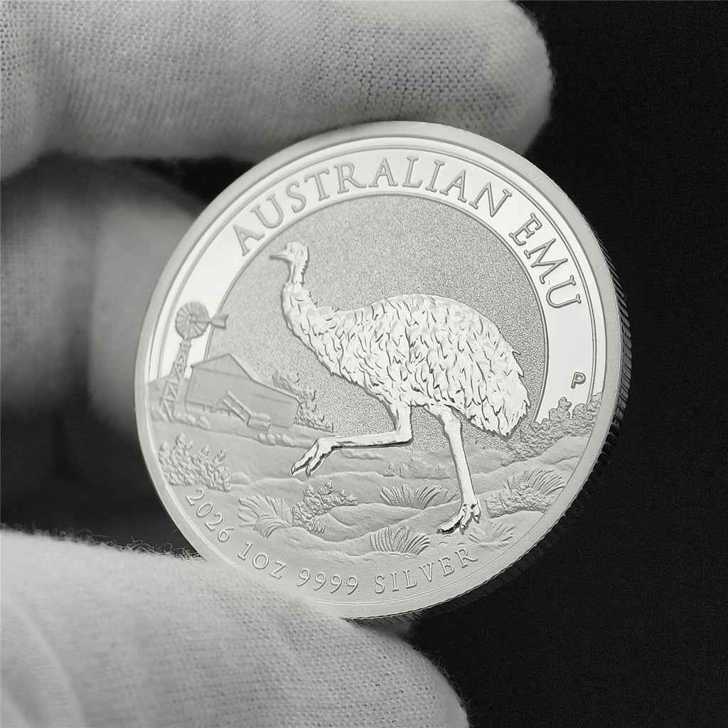 2026 Ostrich 1 oz .999 Fine Silver Coin