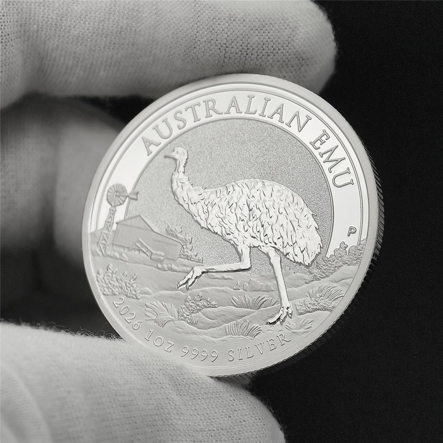 2026 Ostrich 1 oz .999 Fine Silver Coin