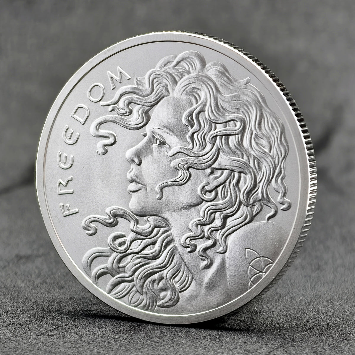 2026 1 oz Freedom Girl Silver Shield Round (New)
