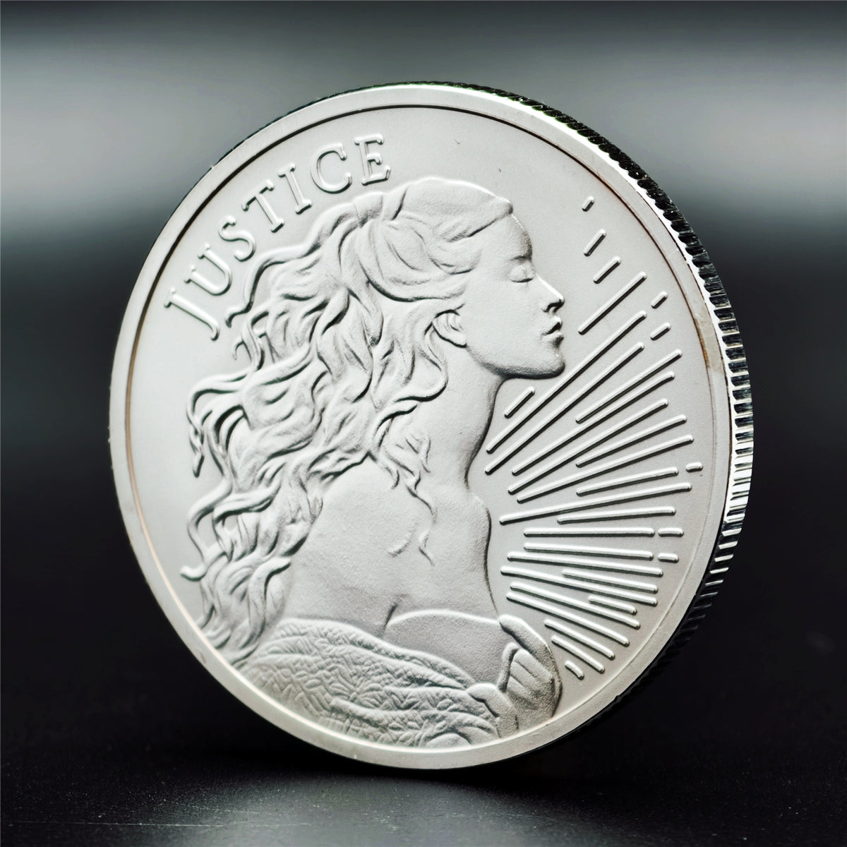 2026 1 oz .999 Fine Silver Justice Round [Golden State Mint]