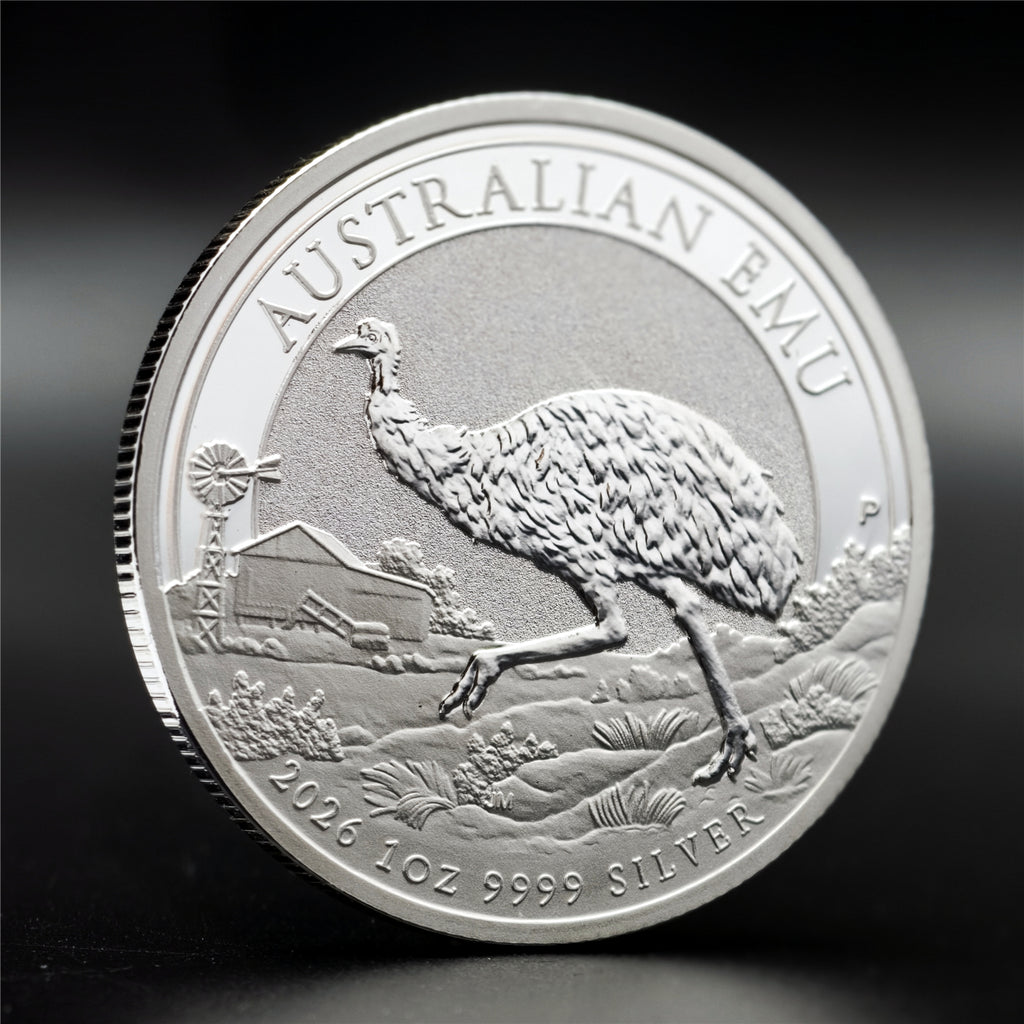 2026 Ostrich 1 oz .999 Fine Silver Coin
