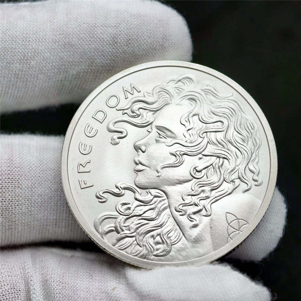 2026 1 oz Freedom Girl Silver Shield Round (New)