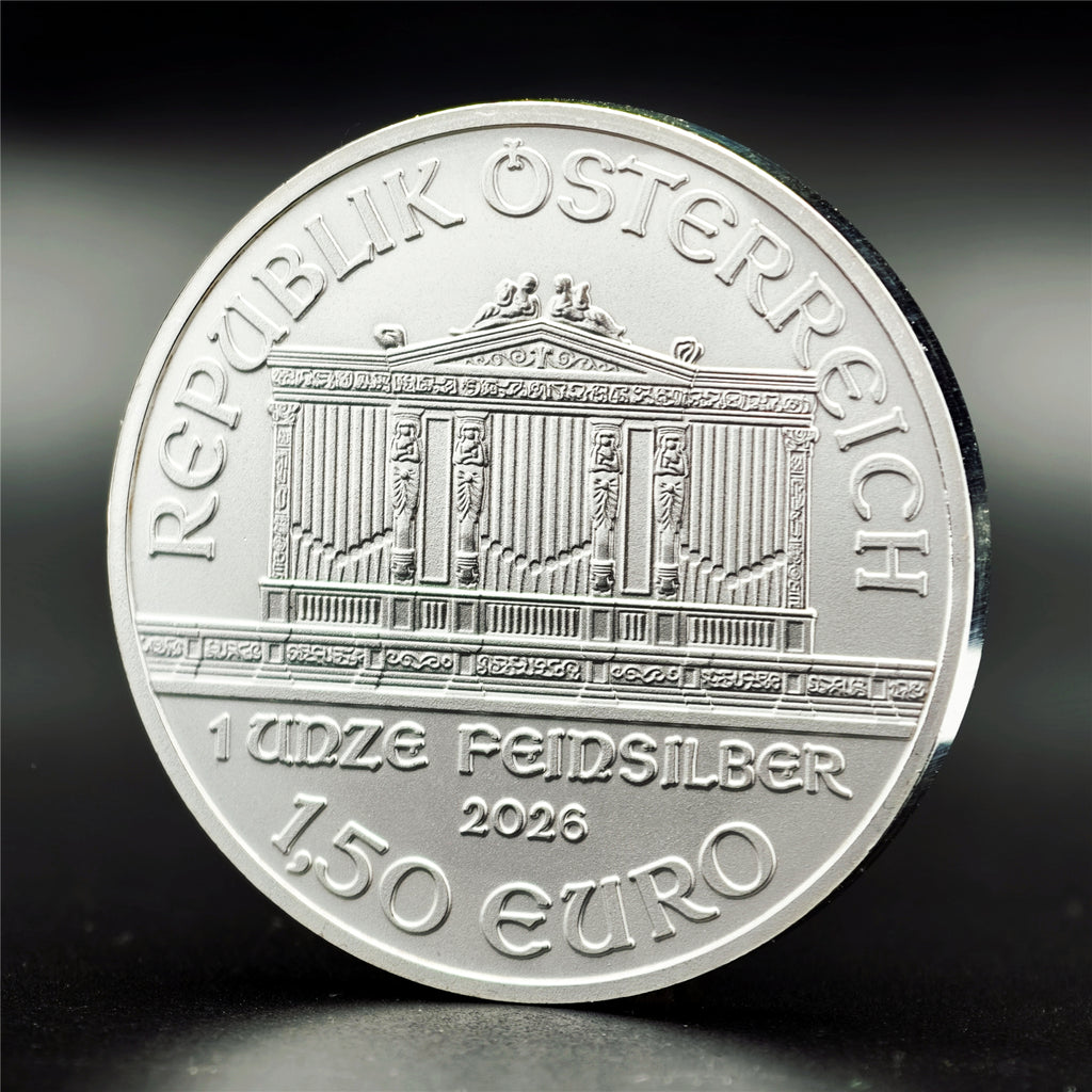 2026 Austrian Silver Philharmonic 1 oz .999 Fine Silver Coin
