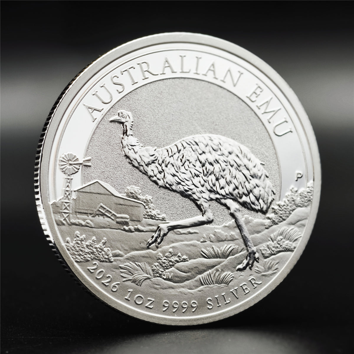 2026 Ostrich 1 oz .999 Fine Silver Coin