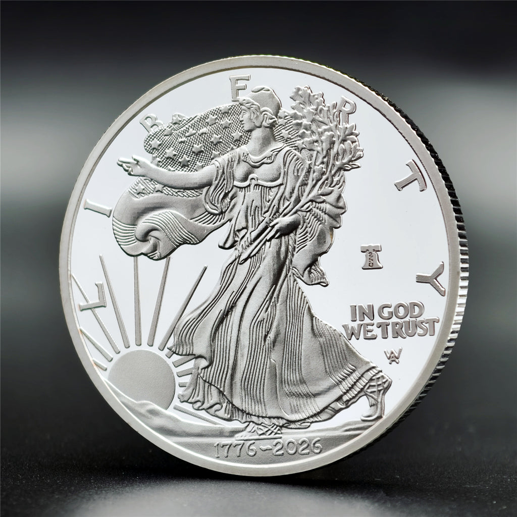 250th Anniversary Goddess Eagle 1 oz .999 Fine Silver Coin
