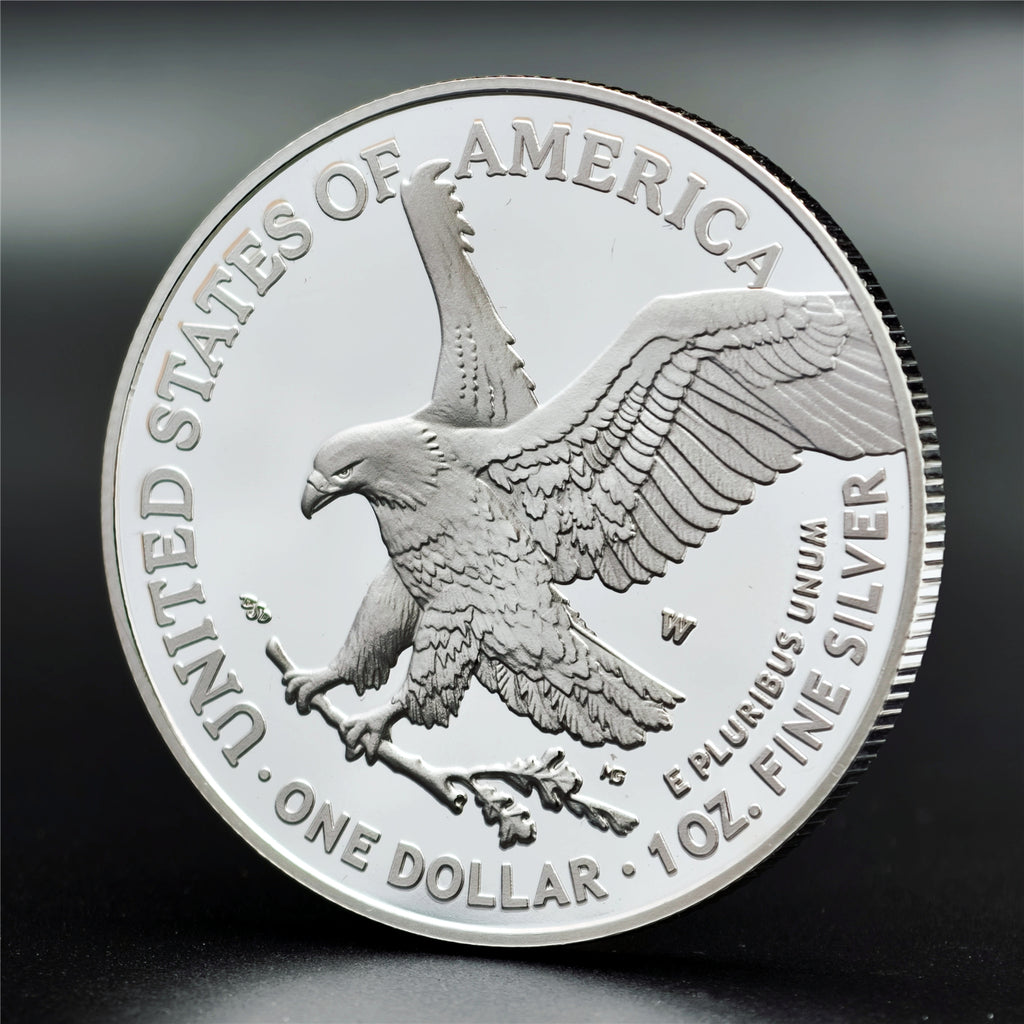 250th Anniversary Goddess Eagle 1 oz .999 Fine Silver Coin