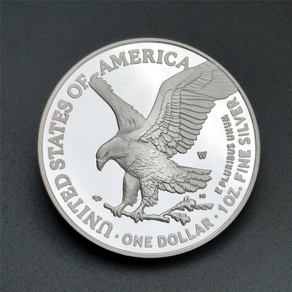 250th Anniversary Goddess Eagle 1 oz .999 Fine Silver Coin