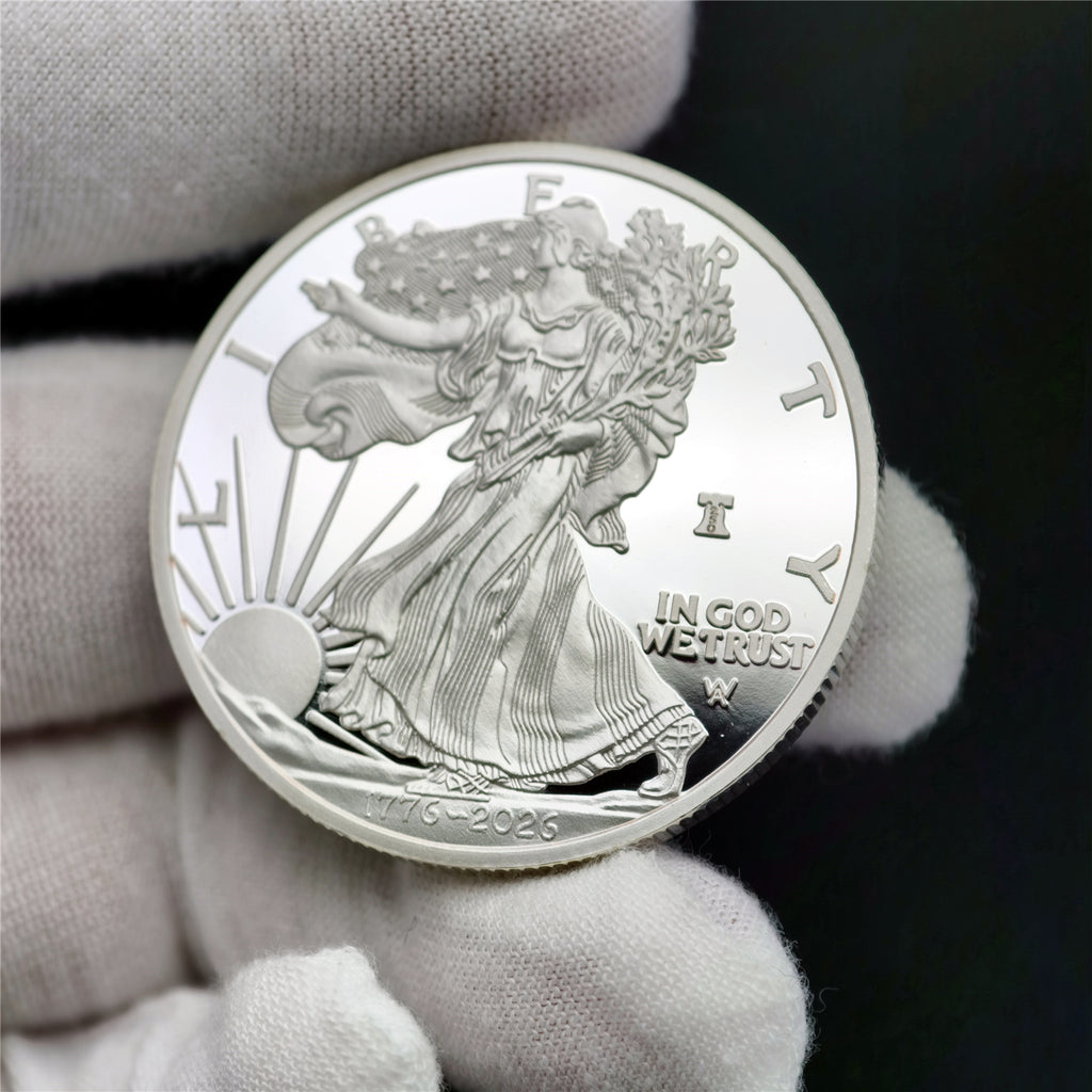 250th Anniversary Goddess Eagle 1 oz .999 Fine Silver Coin