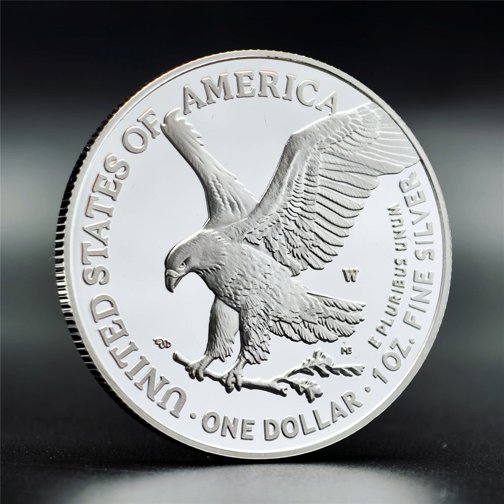 250th Anniversary Goddess Eagle 1 oz .999 Fine Silver Coin