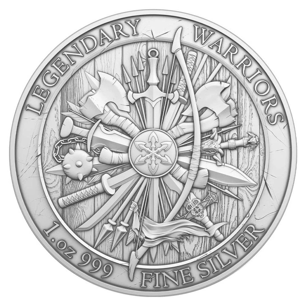 Erik Bloodaxe 1 oz .999 Fine Silver Coin