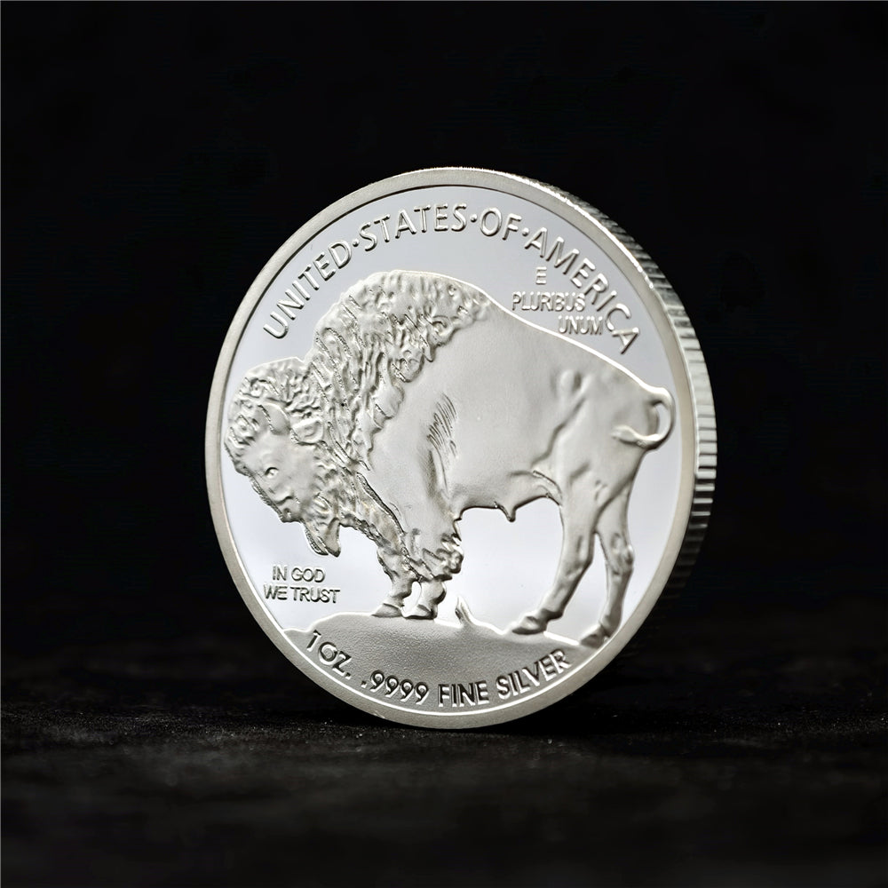 1 oz .999 Fine Silver Buffalo Round [SilverTowne Mint]