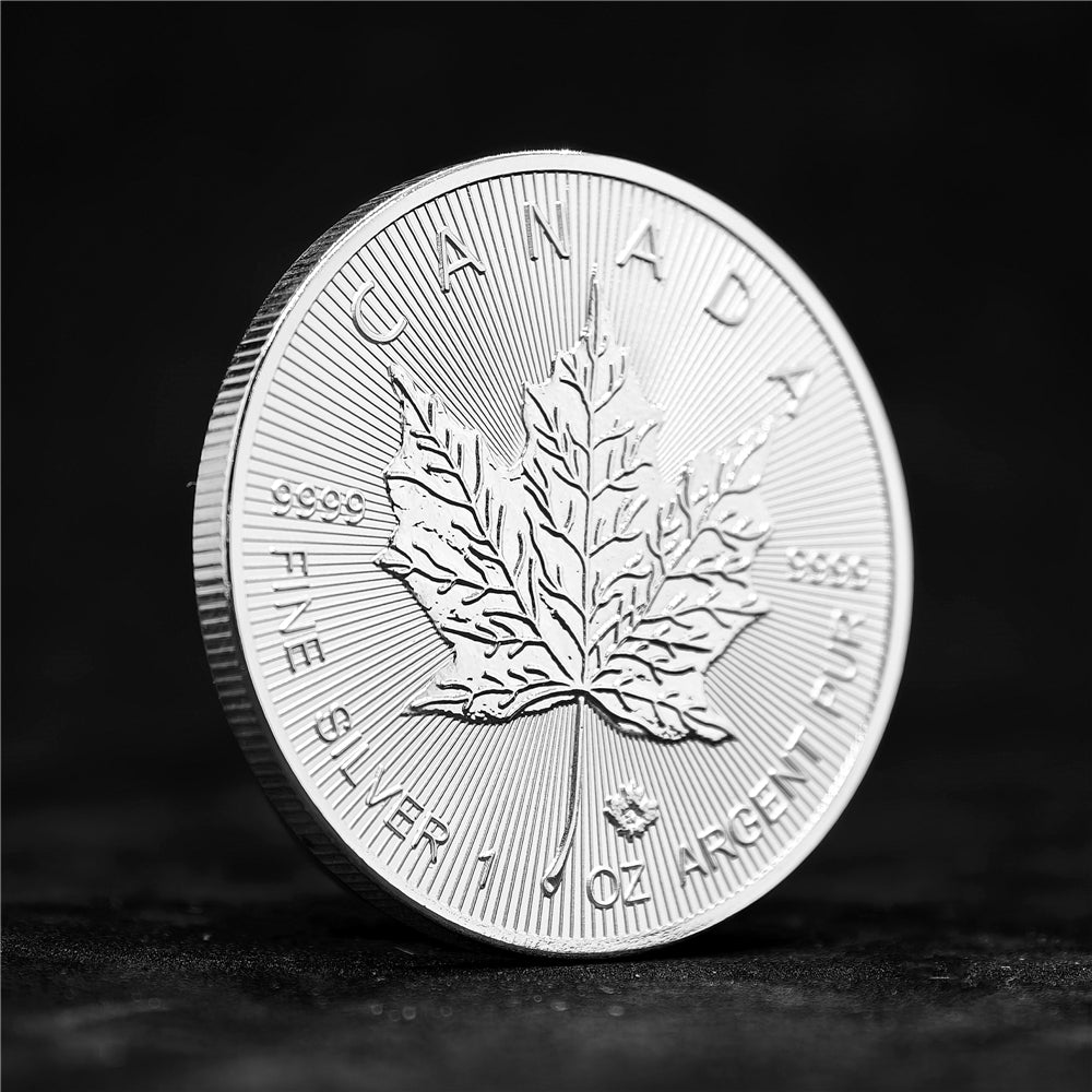 2022 1 oz .9999 Fine Silver Canadian Maple Leaf Coin [Royal Canadian Mint]