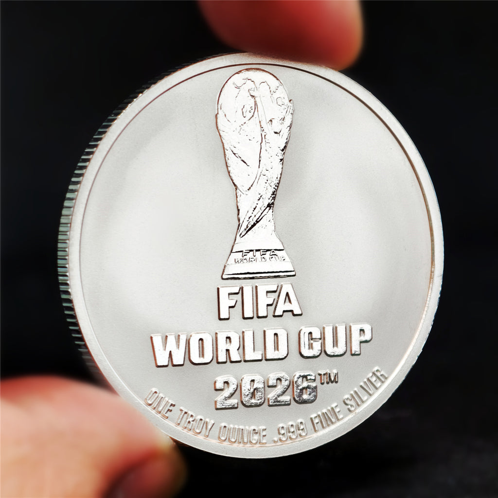 World Cup 1 oz .999 Fine Silver Coin