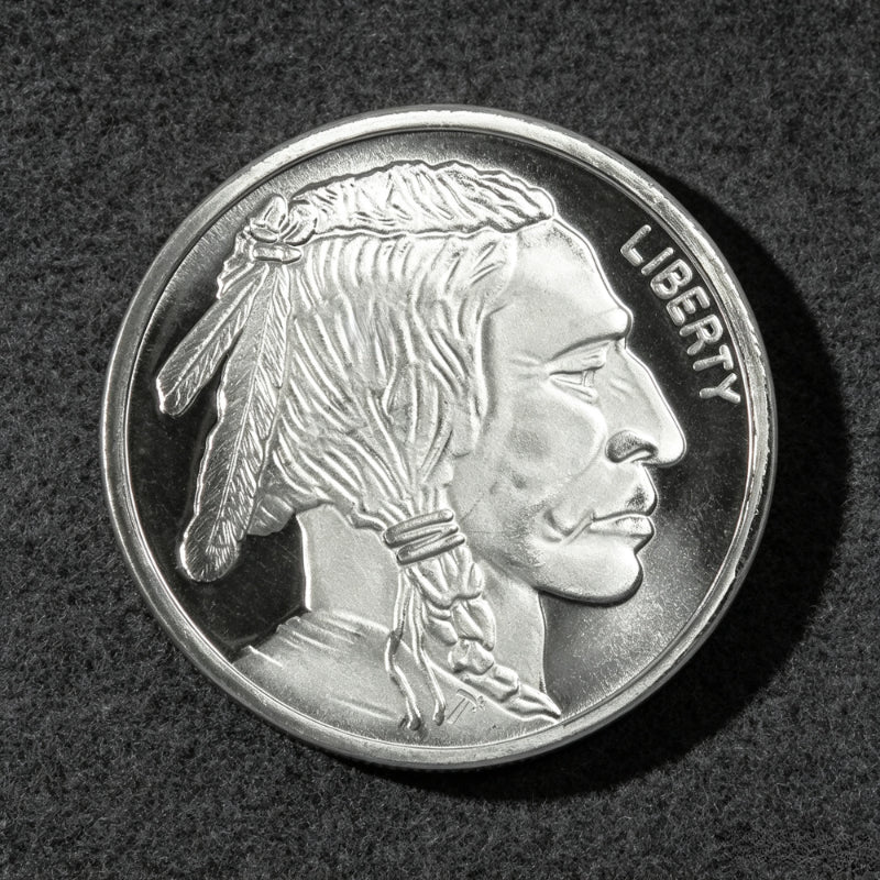 1 Troy oz Buffalo .999 Fine Silver Round [SilverTowne Mint]