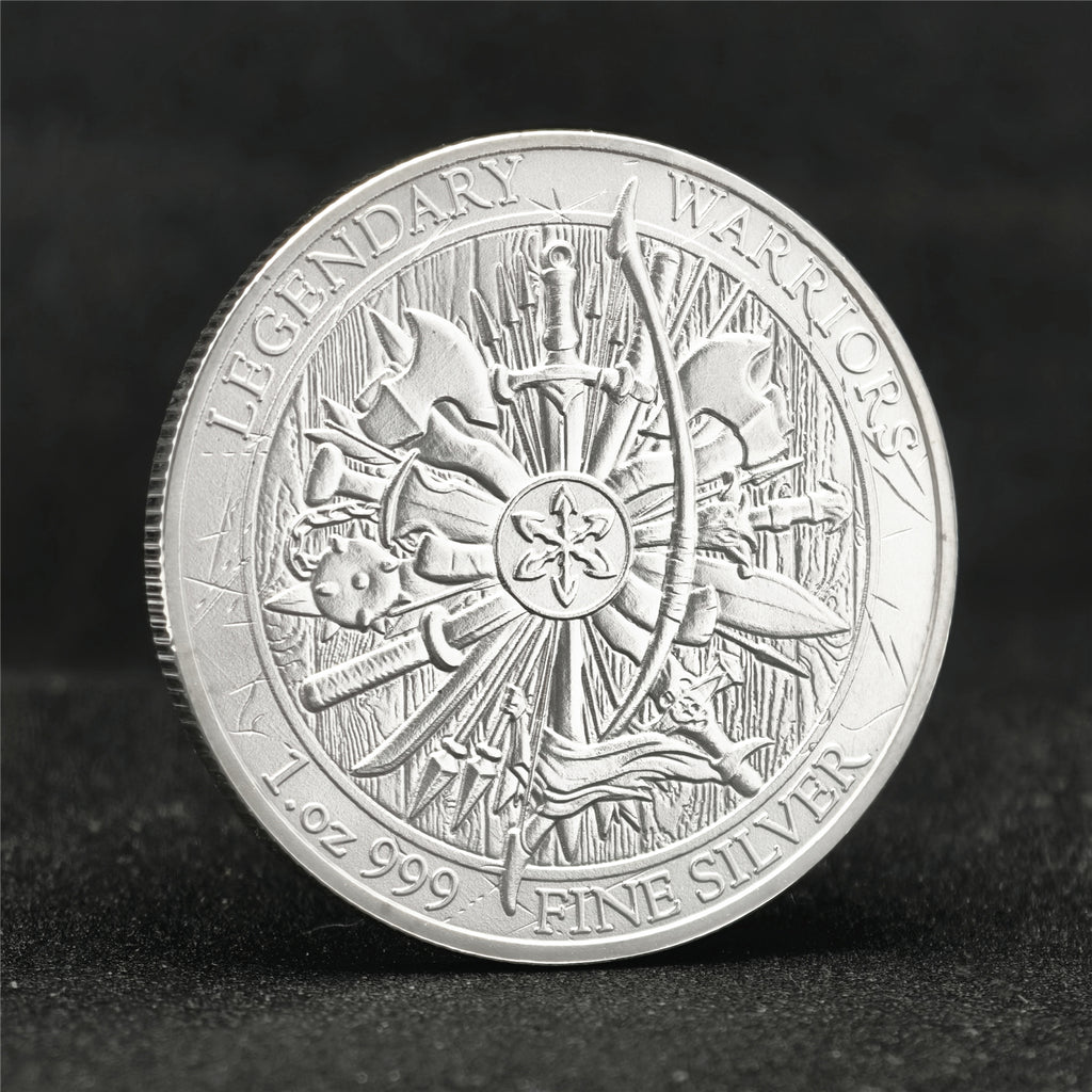 Erik Bloodaxe 1 oz .999 Fine Silver Coin