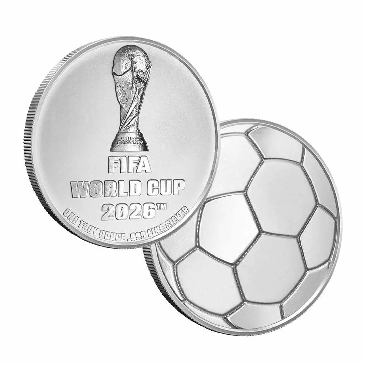 World Cup 1 oz .999 Fine Silver Coin