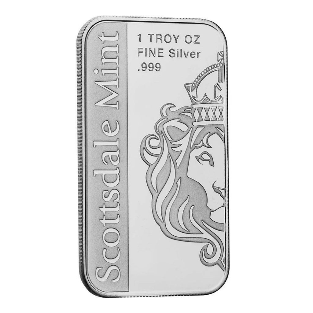 1 oz Scottsdale Vortex Silver Bar (New)