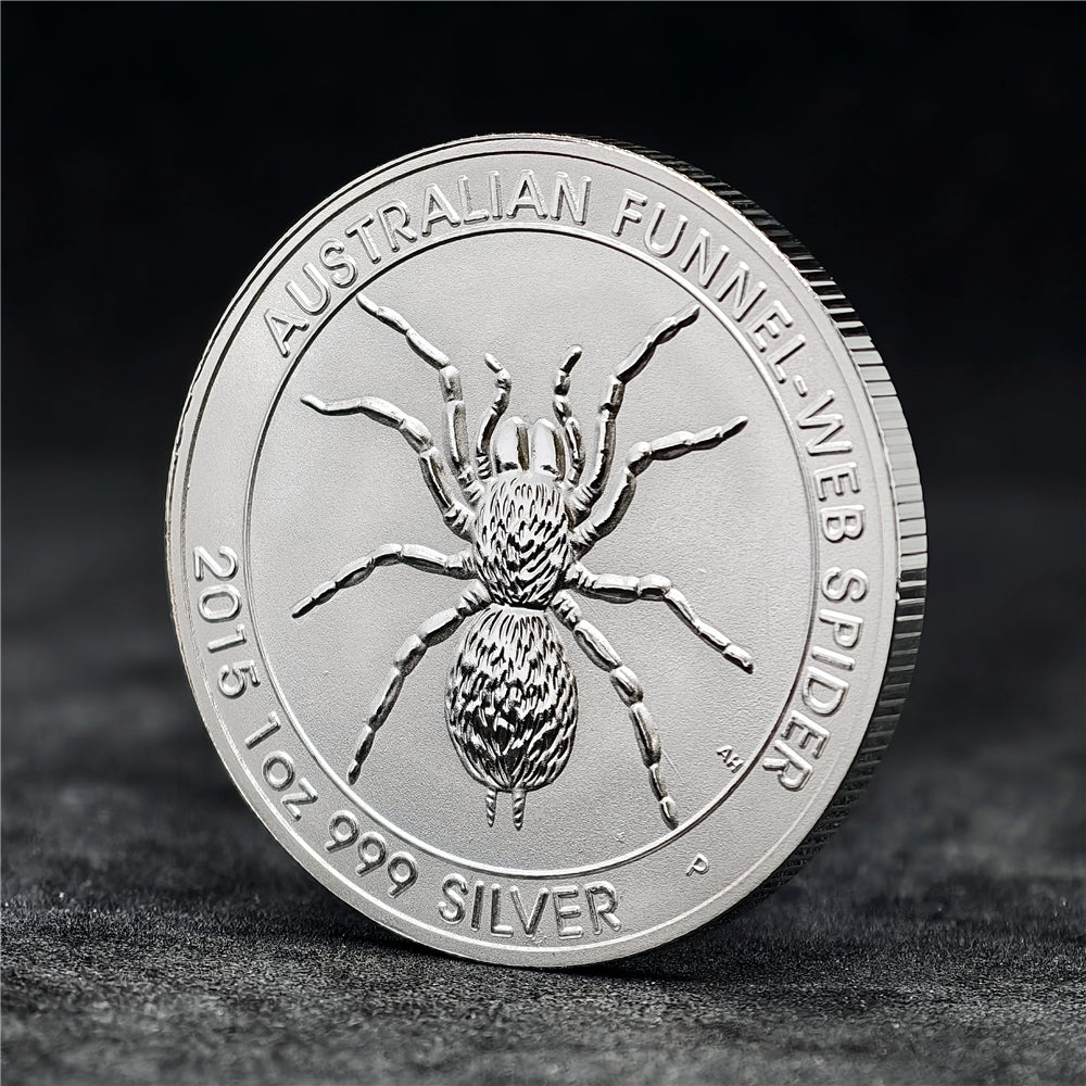 2015 Australian Spider 1 oz .999 Fine Silver Coin