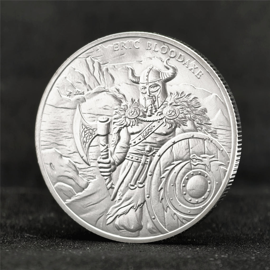 Erik Bloodaxe 1 oz .999 Fine Silver Coin