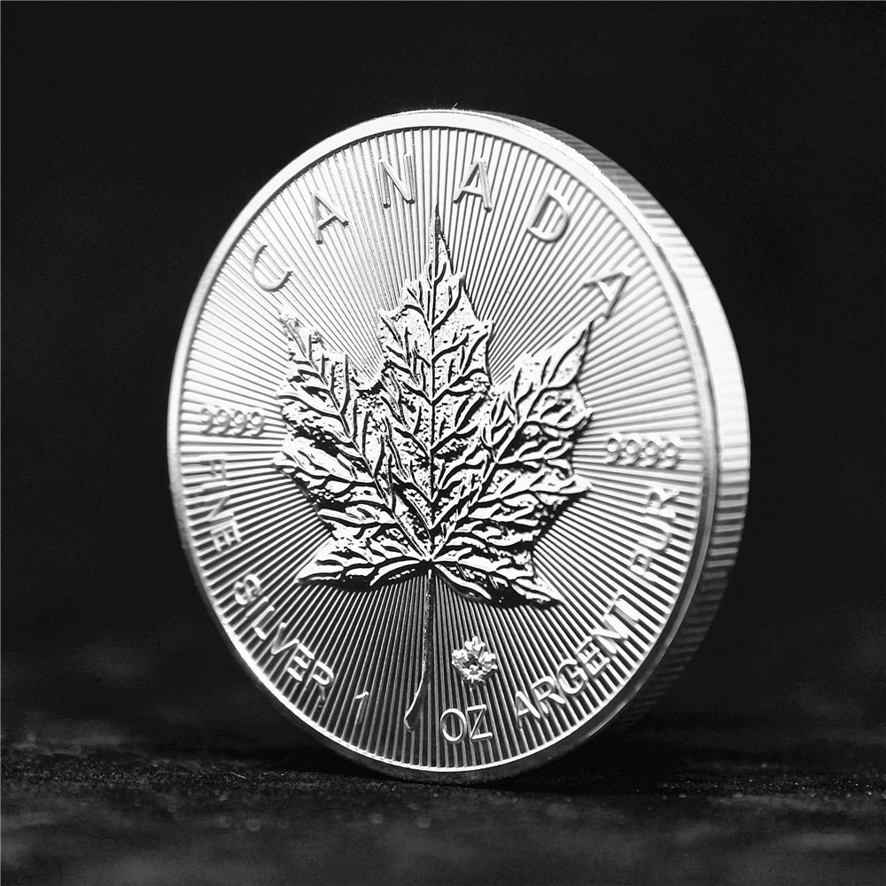 2023 1 oz .9999 Fine Silver Canadian Maple Leaf Coin [Royal Canadian Mint]