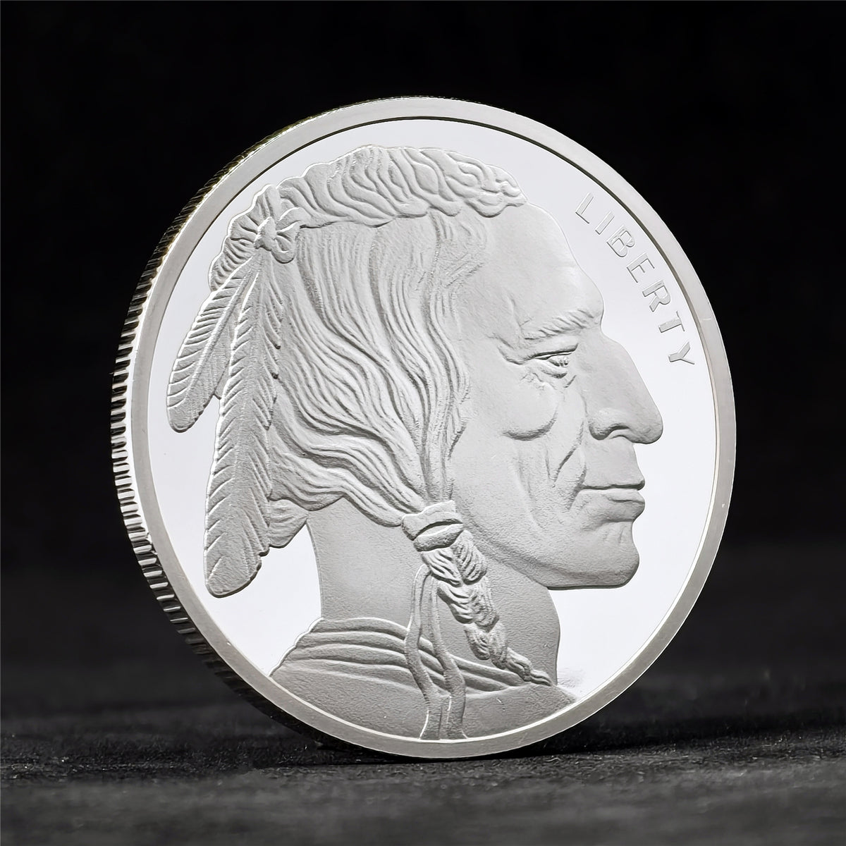 1 oz .999 Fine Silver Buffalo Round [Golden State Mint]