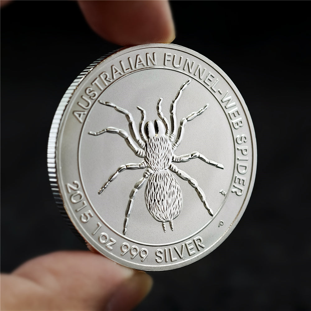 2015 Australian Spider 1 oz .999 Fine Silver Coin