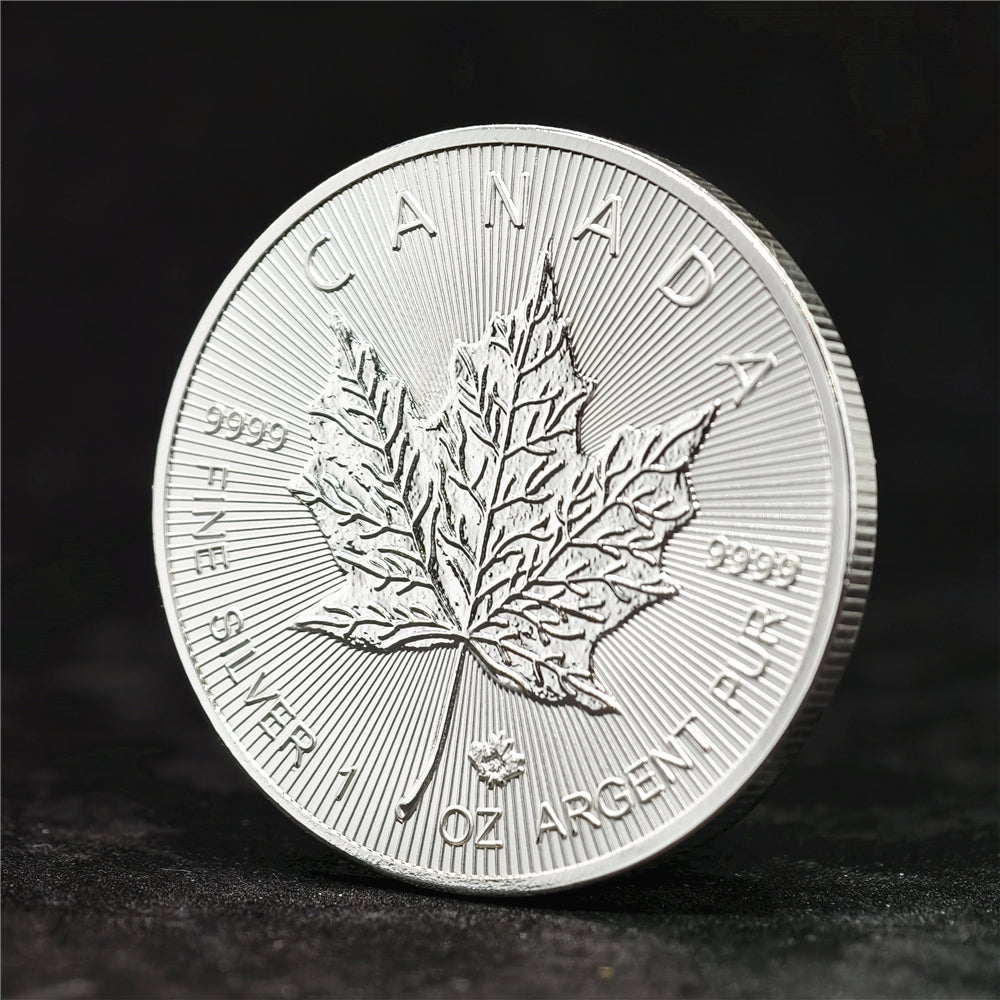 2023 1 oz .9999 Fine Silver Canadian Maple Leaf Coin [Royal Canadian Mint]