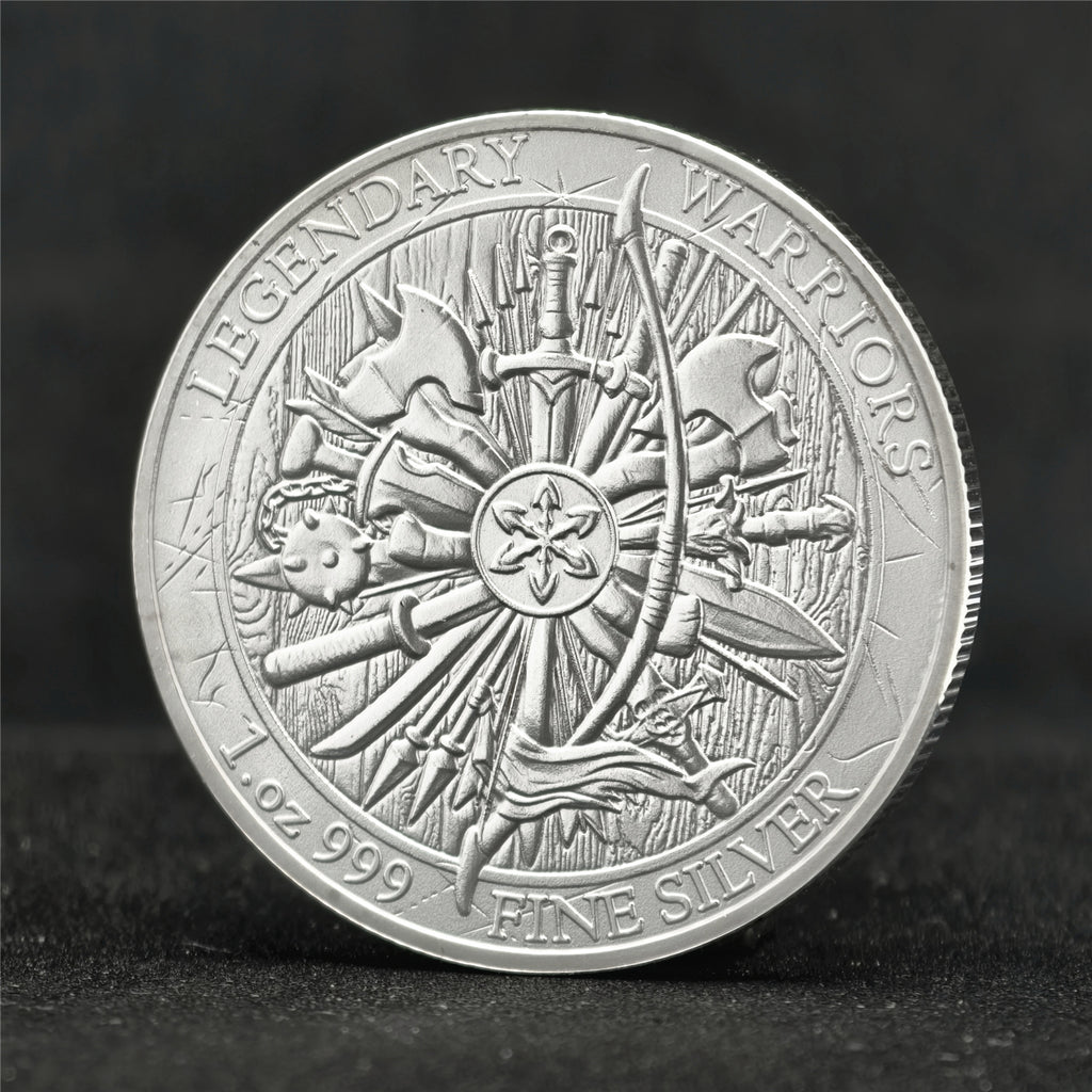 Erik Bloodaxe 1 oz .999 Fine Silver Coin