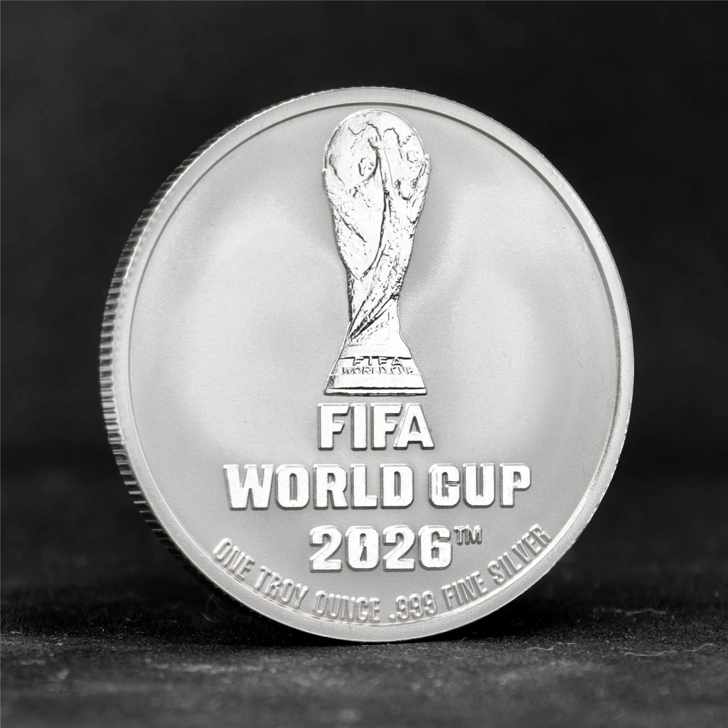 World Cup 1 oz .999 Fine Silver Coin