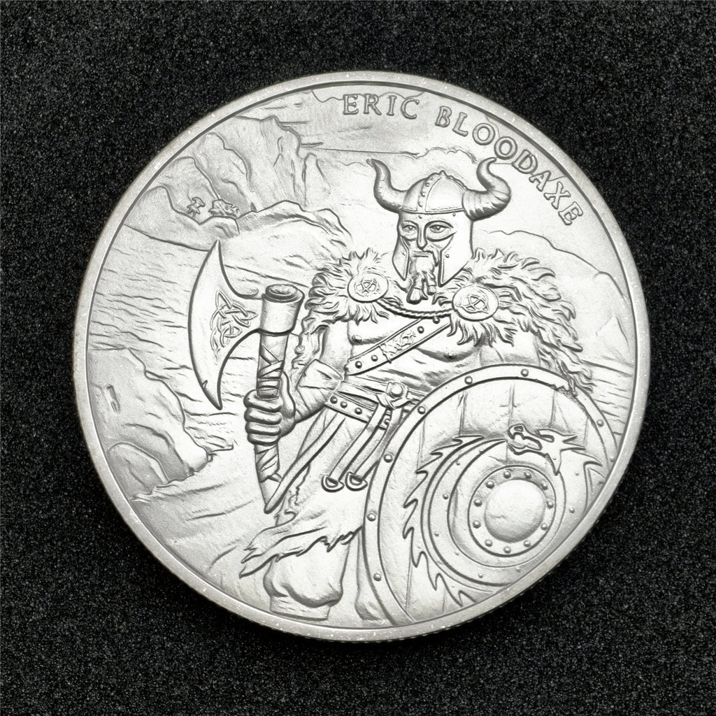Erik Bloodaxe 1 oz .999 Fine Silver Coin