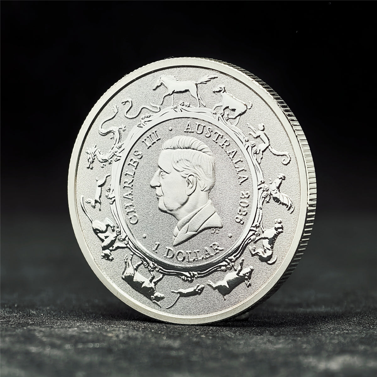 Australian Single Horse 1 oz .999 Fine Silver Coin