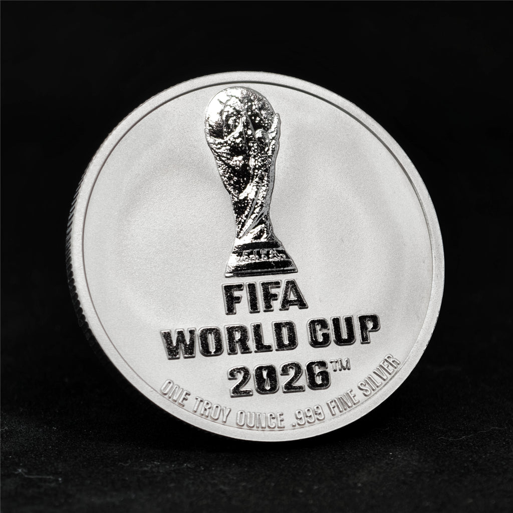 World Cup 1 oz .999 Fine Silver Coin