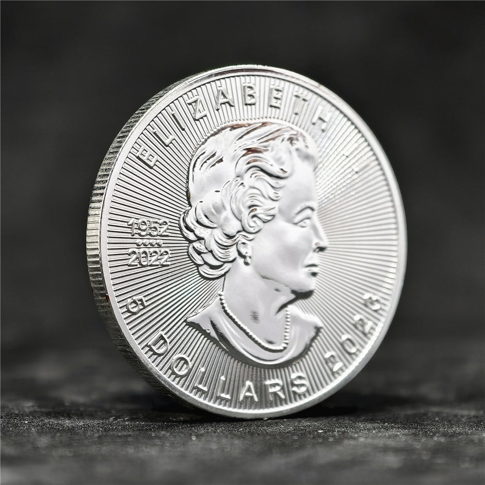 2023 1 oz .9999 Fine Silver Canadian Maple Leaf Coin [Royal Canadian Mint]