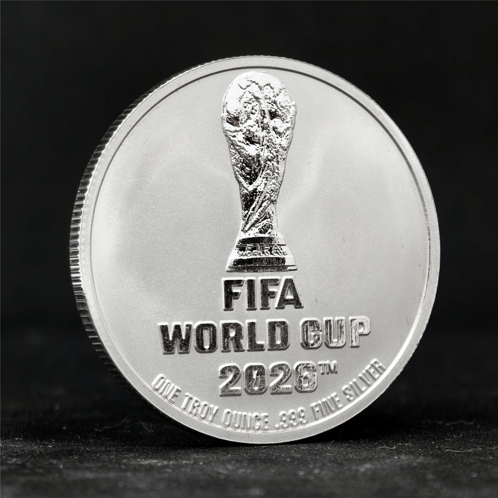 World Cup 1 oz .999 Fine Silver Coin