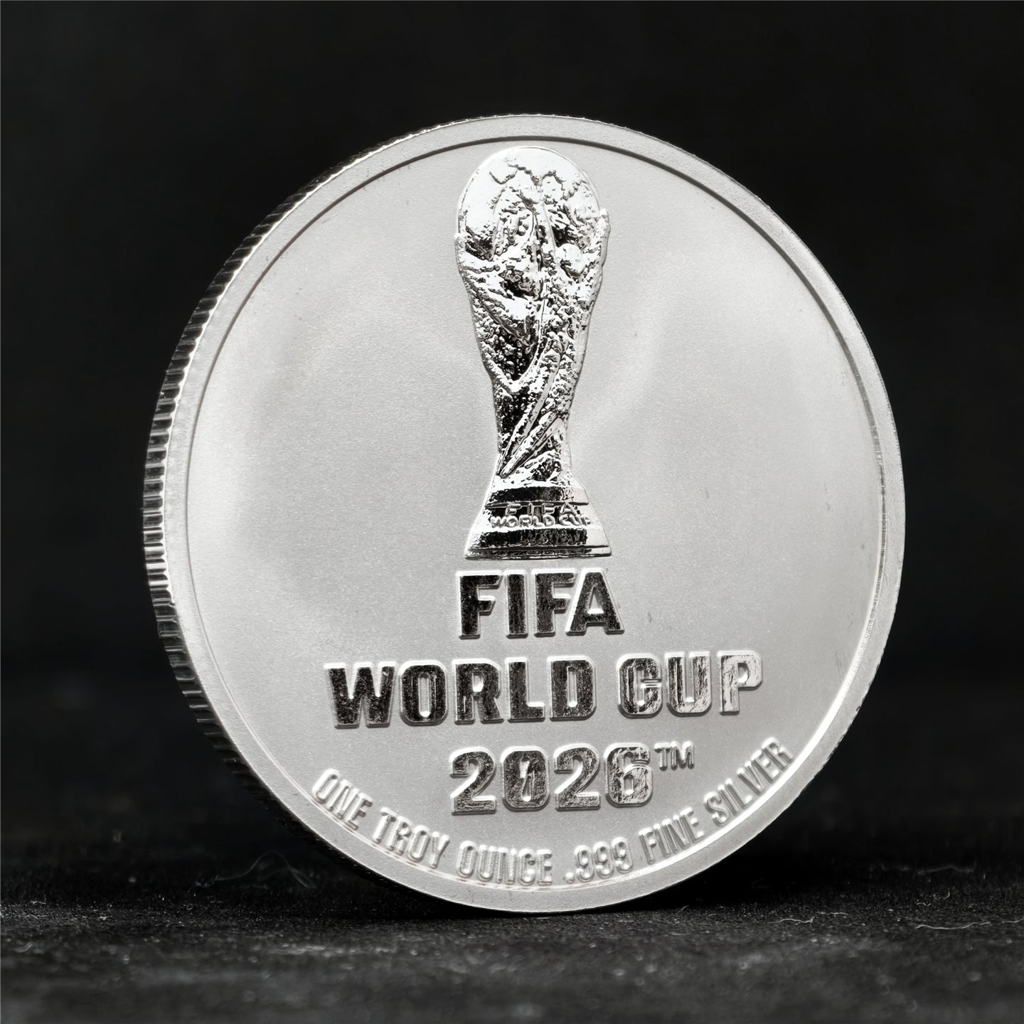 World Cup 1 oz .999 Fine Silver Coin