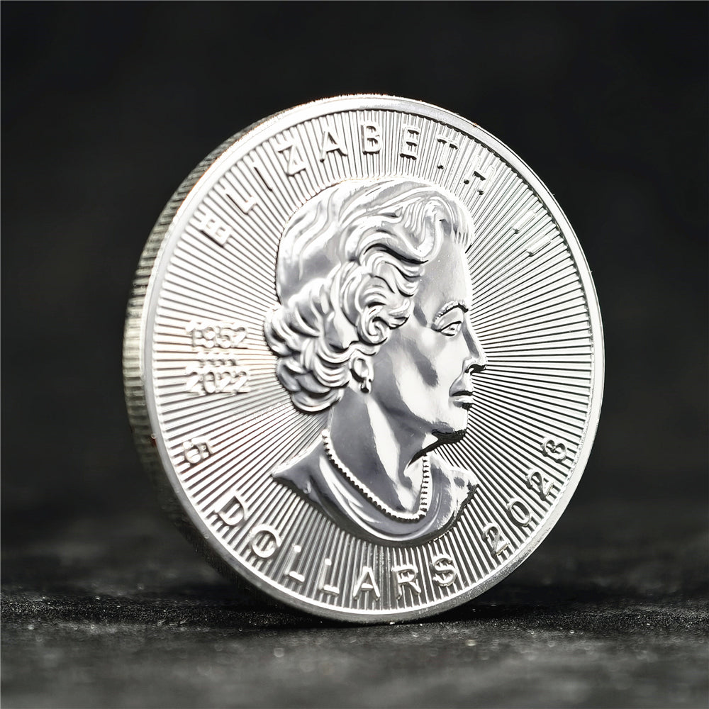 2023 1 oz .9999 Fine Silver Canadian Maple Leaf Coin [Royal Canadian Mint]
