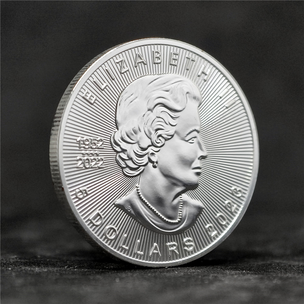 2023 1 oz .9999 Fine Silver Canadian Maple Leaf Coin [Royal Canadian Mint]