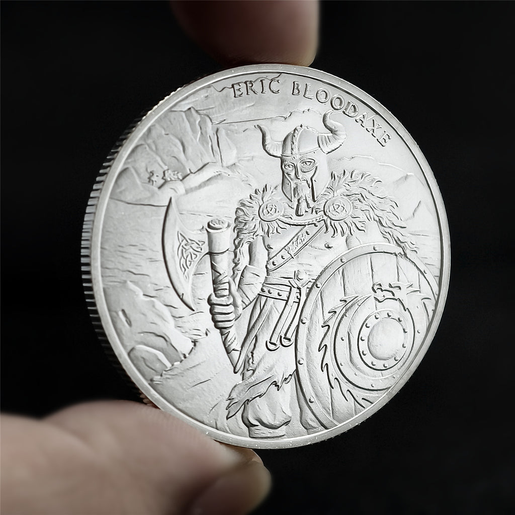 Erik Bloodaxe 1 oz .999 Fine Silver Coin