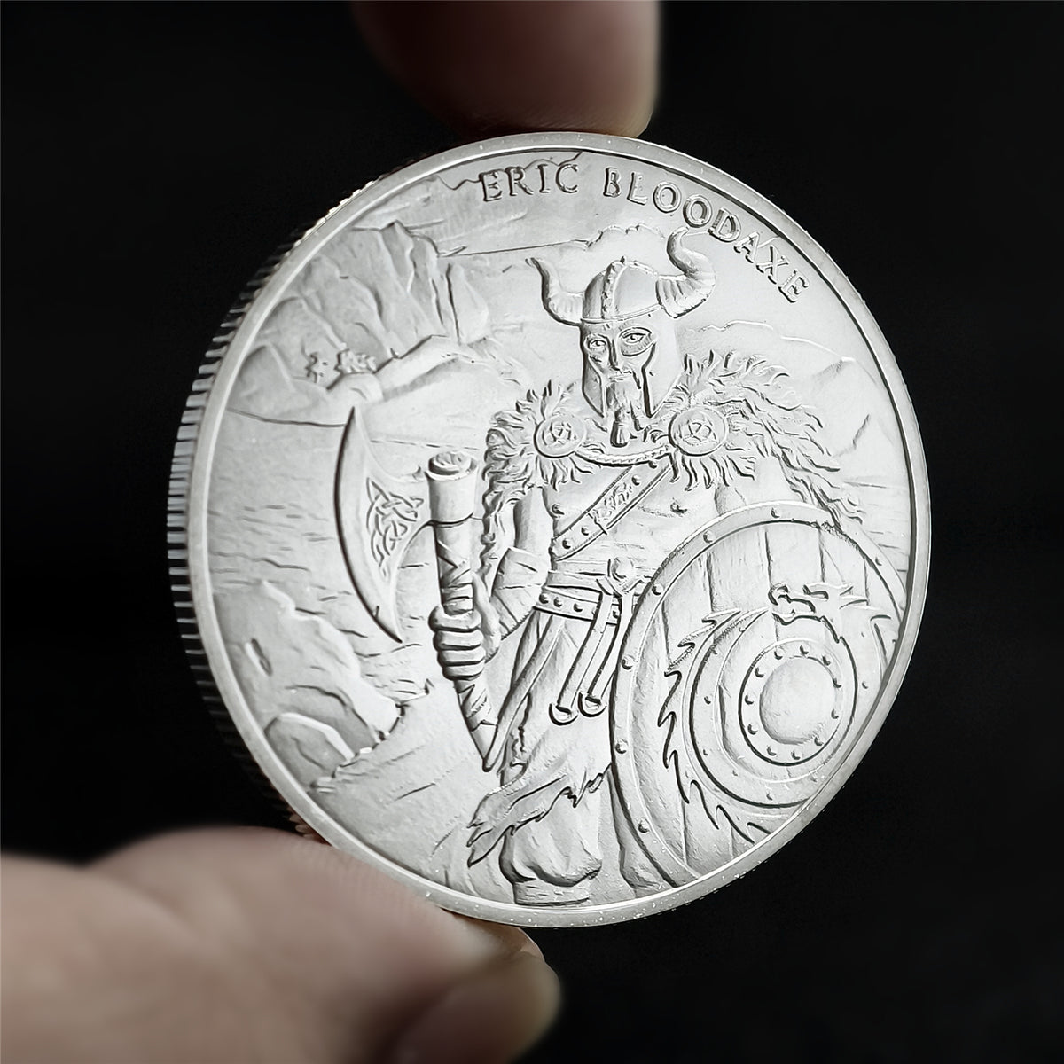 Erik Bloodaxe 1 oz .999 Fine Silver Coin