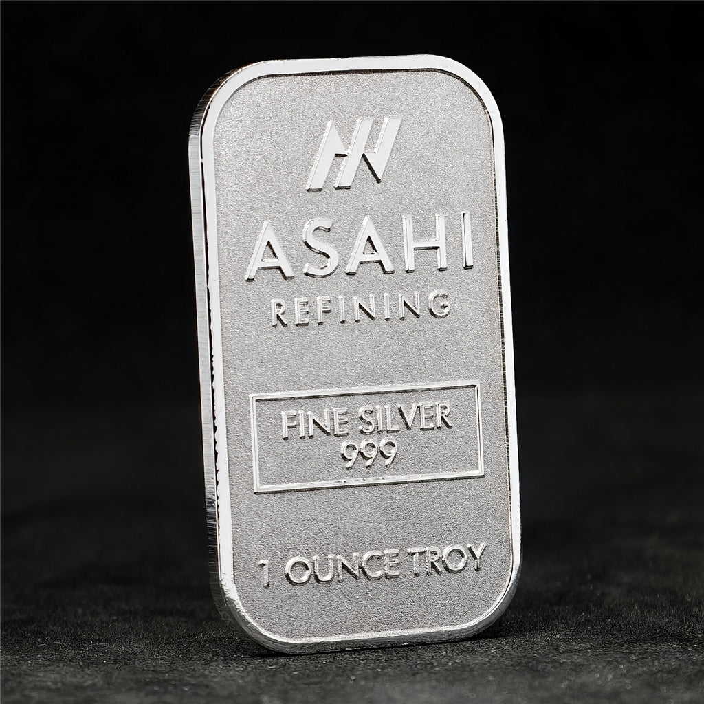 1 oz Asahi Silver Bar .999 Fine  Bullion Exchanges