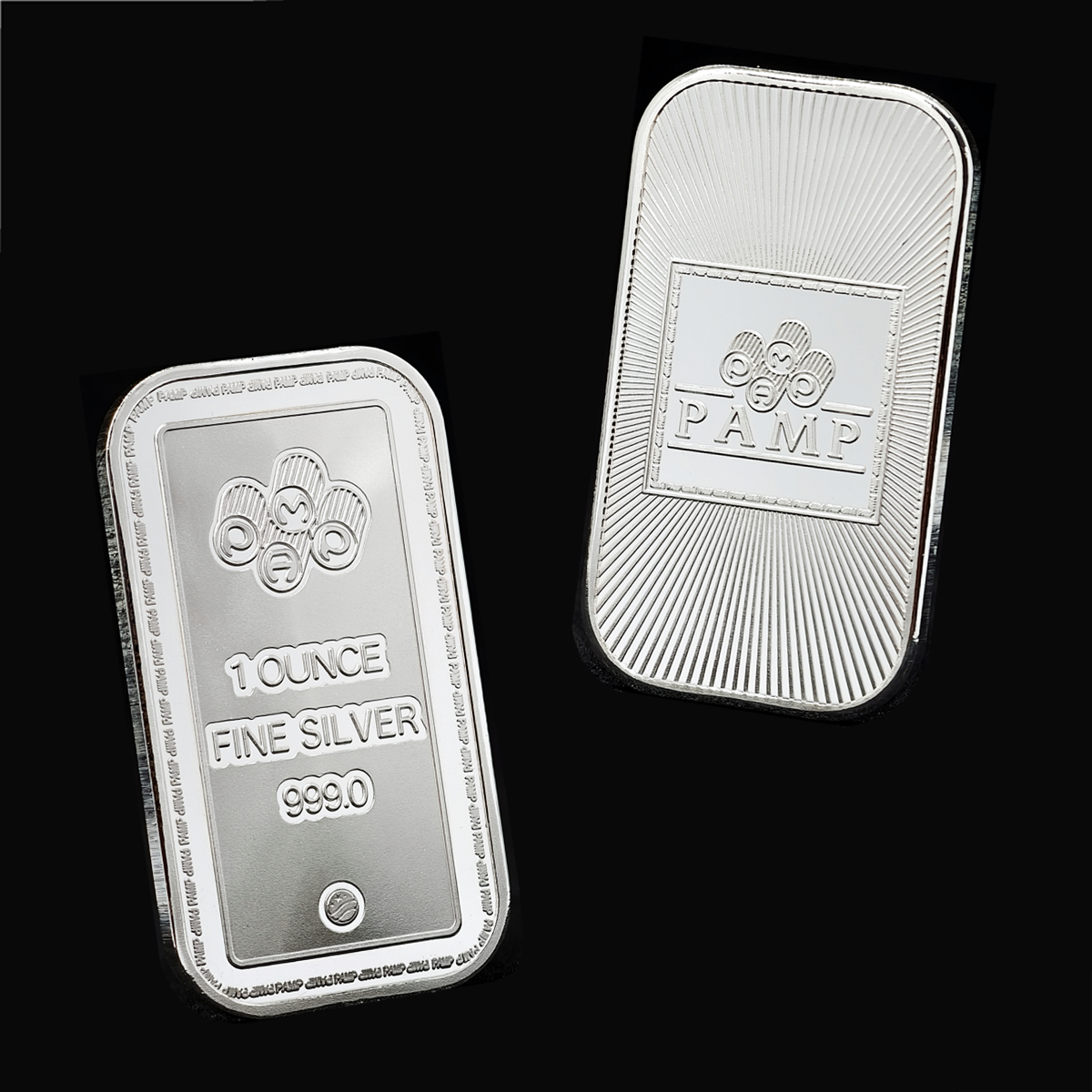 1 oz PAMP Suisse Silver Bar (New)